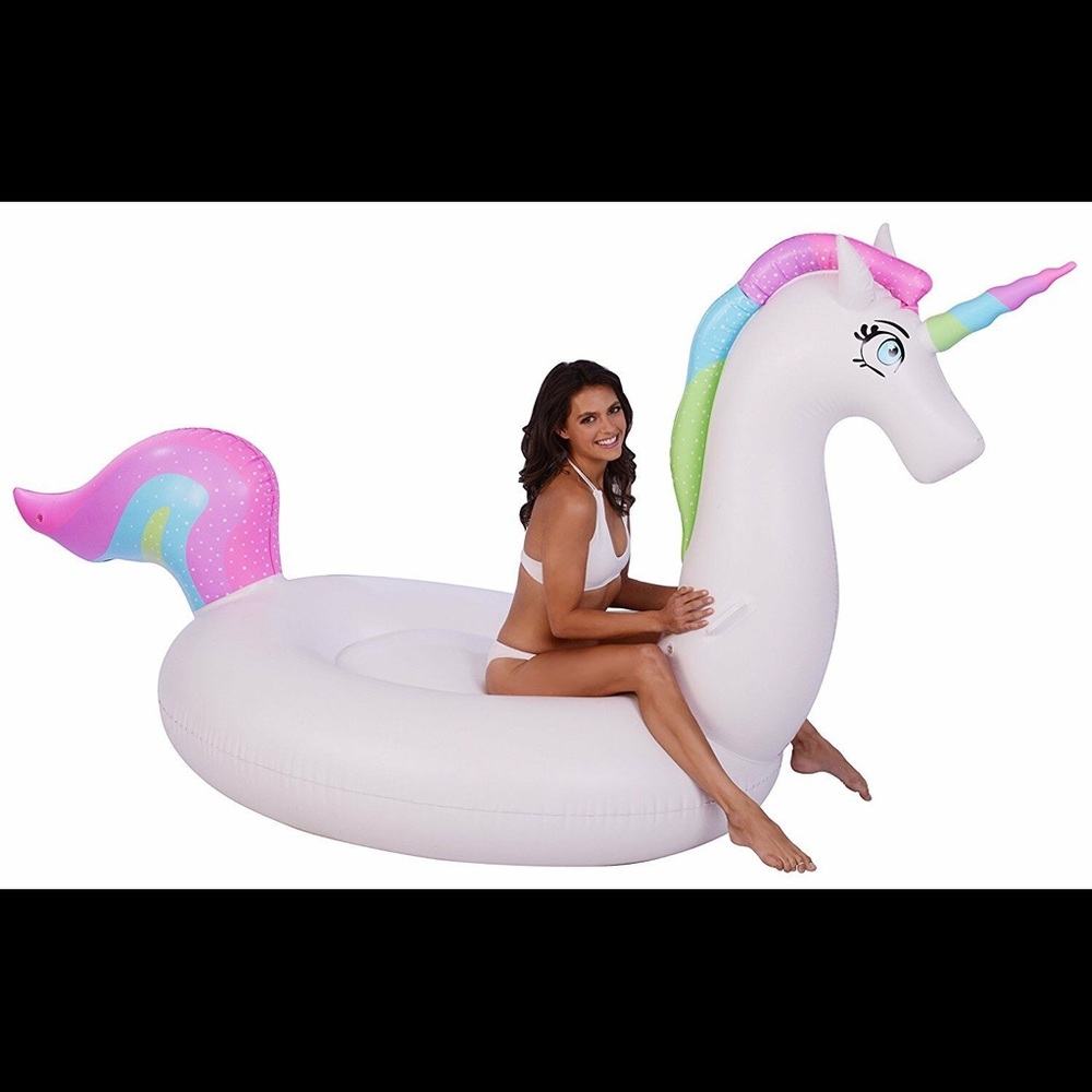 24 HRS ONLY - NWT Giant Rainbow Magic Unicorn